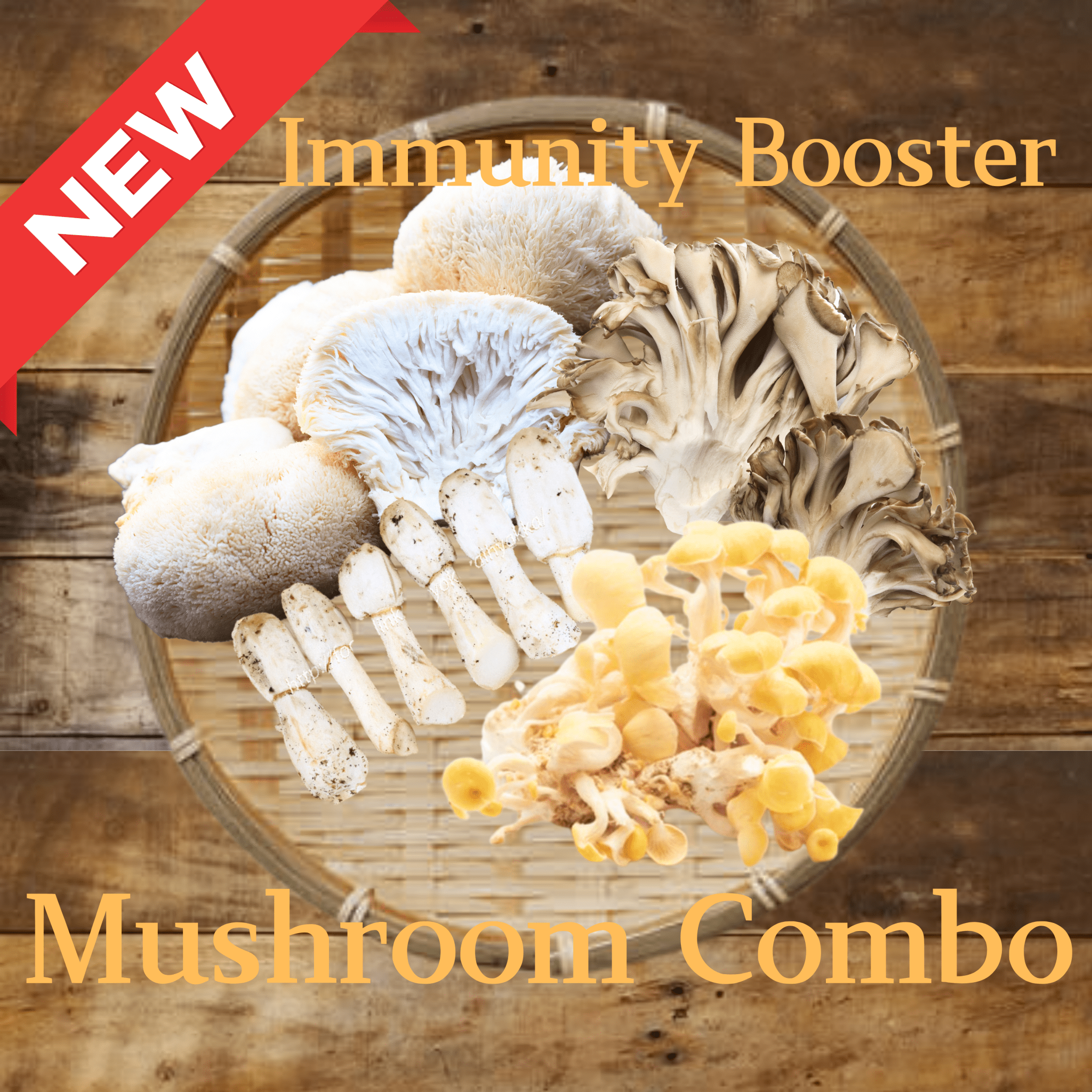 Immunity Booster Mushroom Combo [Delivery between 7th~8th Mar] - Tokyo Fresh Direct