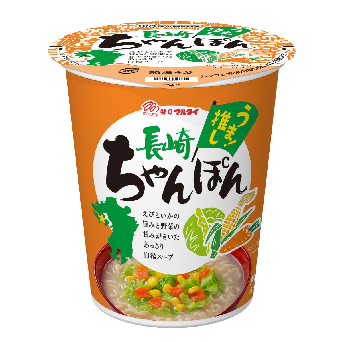 Instant Cup Noodles - Nagasaki Champon Seafood & Veg - Tokyo Fresh Direct