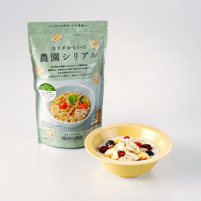 Iwate Farm-Grown Natural 10-Grain Cereal 80g - TFD (Tokyo Fresh Direct)