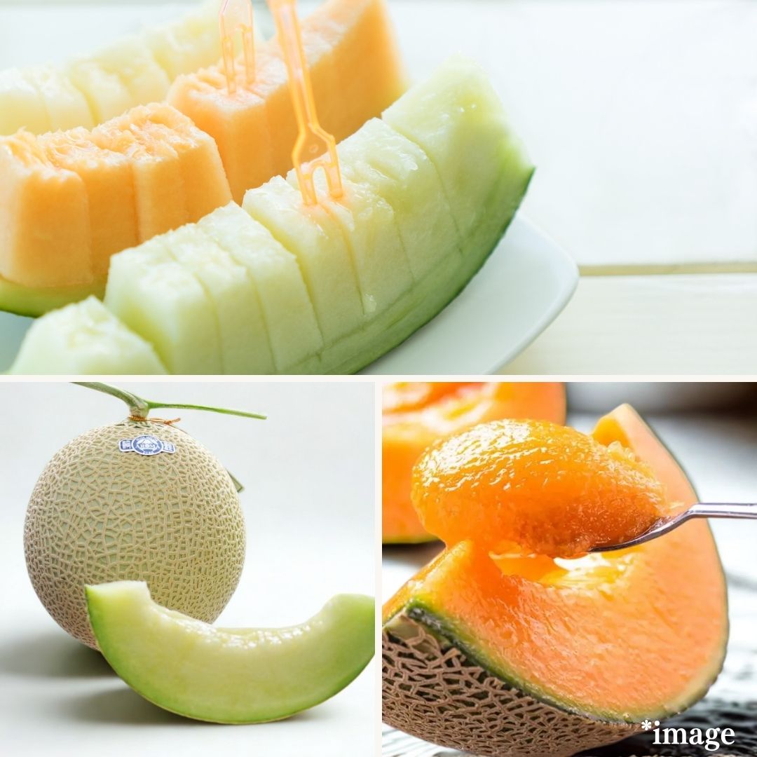 Japanese Melon Day Special "Red & Green Melon Set” | Delivery: 15th~16th Aug - Tokyo Fresh Direct