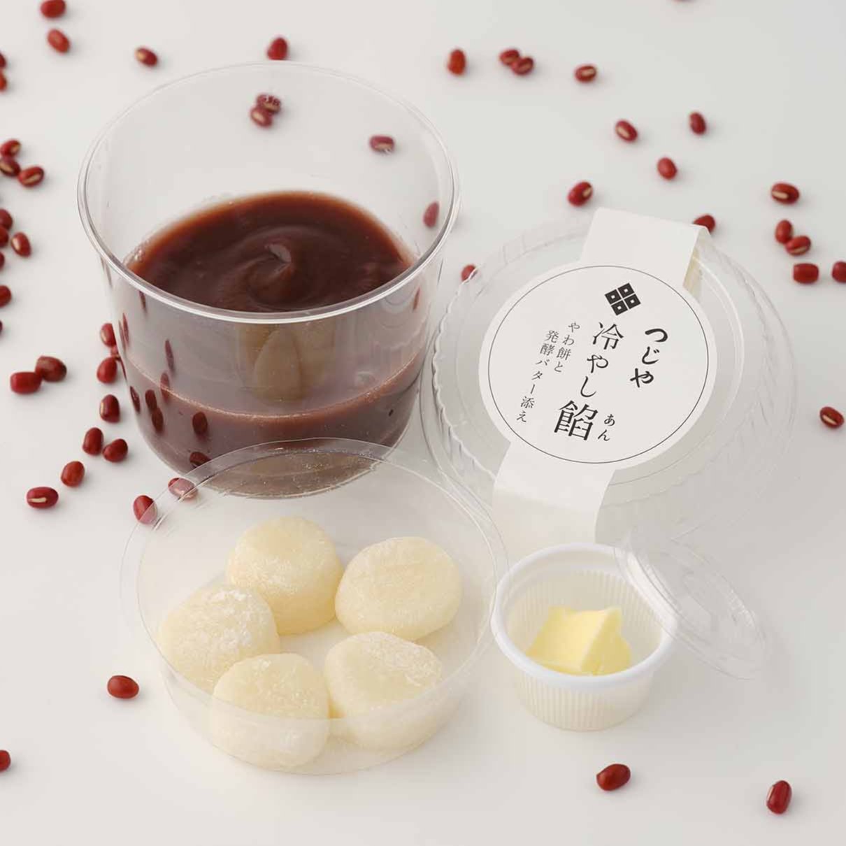 Japanese Red Bean Soup with Mochi & Butter - Tokyo Fresh Direct