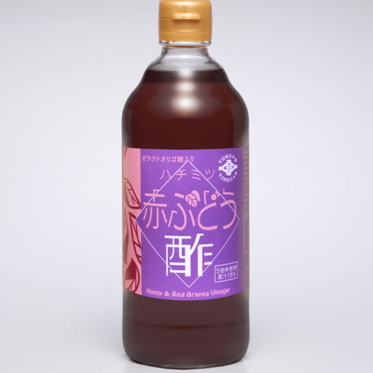 Japanese Red Grape Vinegar with Honey - Tokyo Fresh Direct