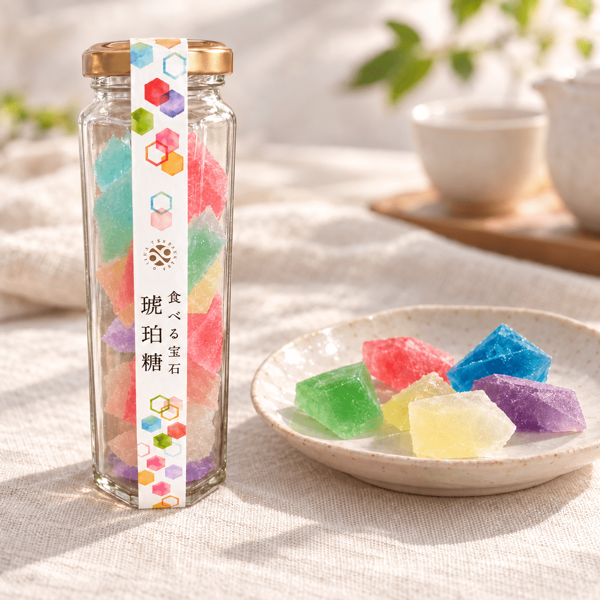 JFC KOHAKUTO Edible Jem Candy - TFD (Tokyo Fresh Direct)