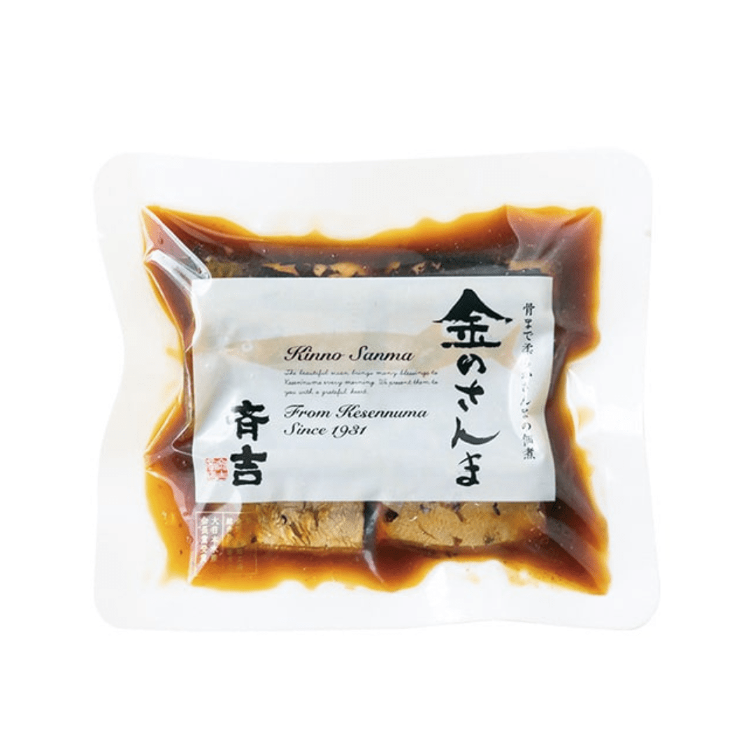 Kinno Sanma Pacific Saury in Sweet Soy Sauce 4P - TFD (Tokyo Fresh Direct)