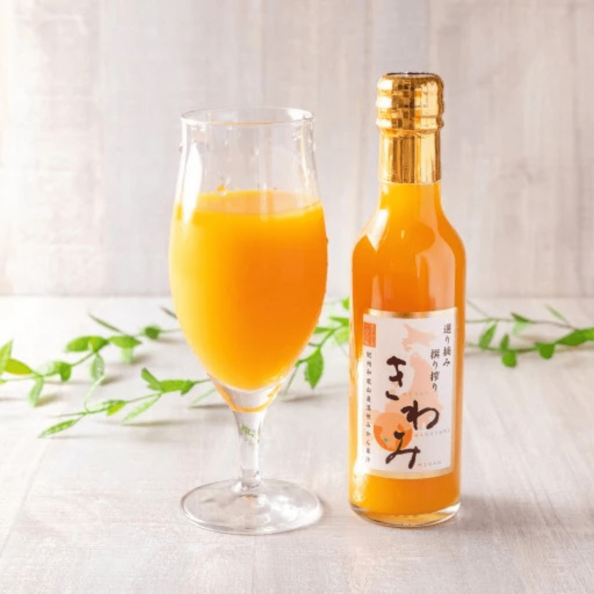 KIWAMI 100% Unshiu Mikan Juice 200ml - Tokyo Fresh Direct