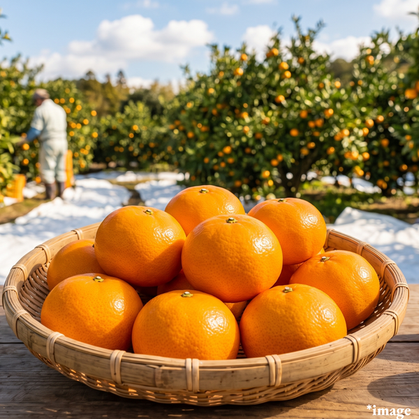 "極 (Kiwami) Greenhouse Mikan (2S-size/Top Grade)", Sun-Grown in Kumamoto, Selected for Rich Sweetness and Refreshing Acidity | Delivery: 7th~8th Aug - TFD (Tokyo Fresh Direct)