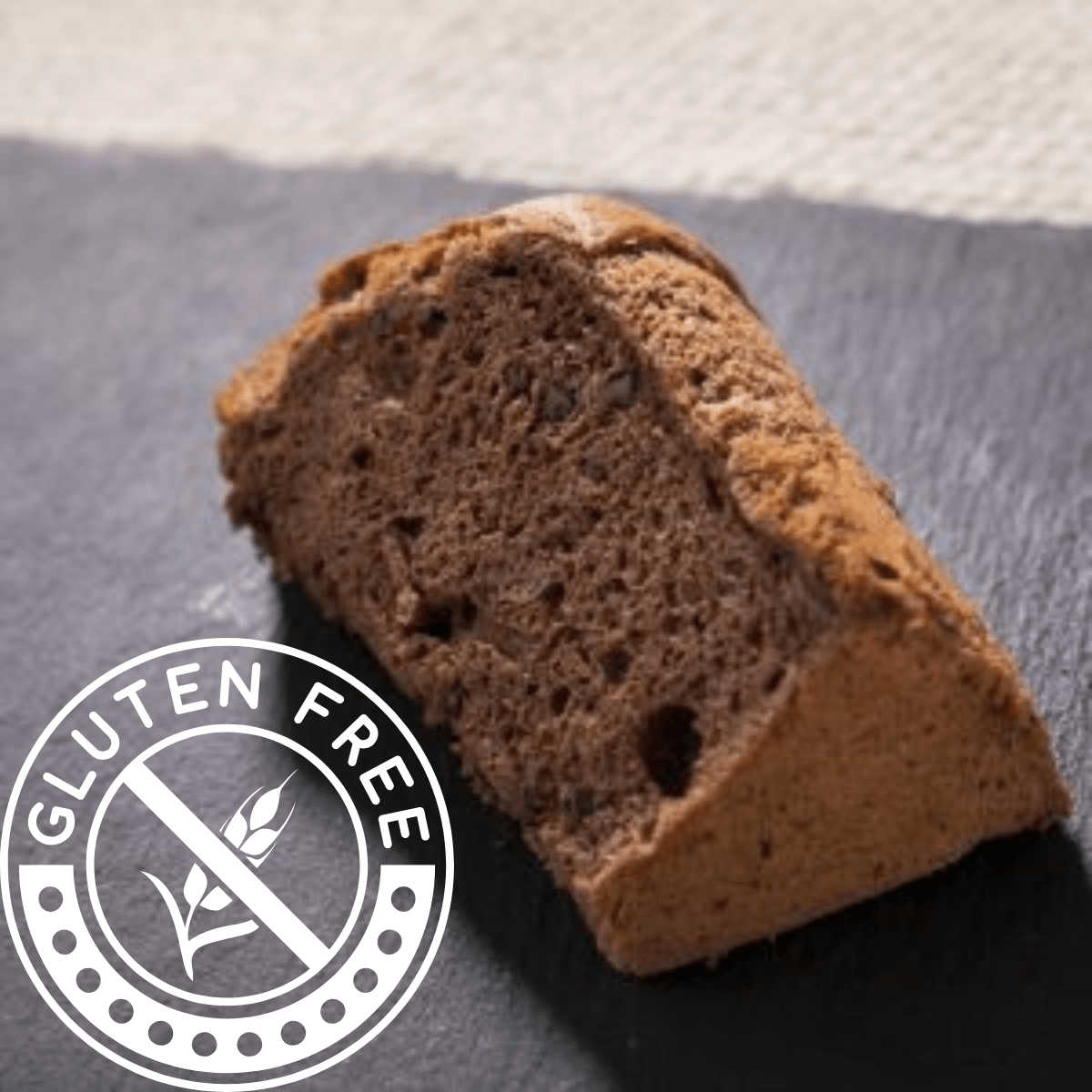 KOME CO MofuMofu Fluffy Rice Flour Chiffon Cake Cocoa & Chocolate Chip - Tokyo Fresh Direct