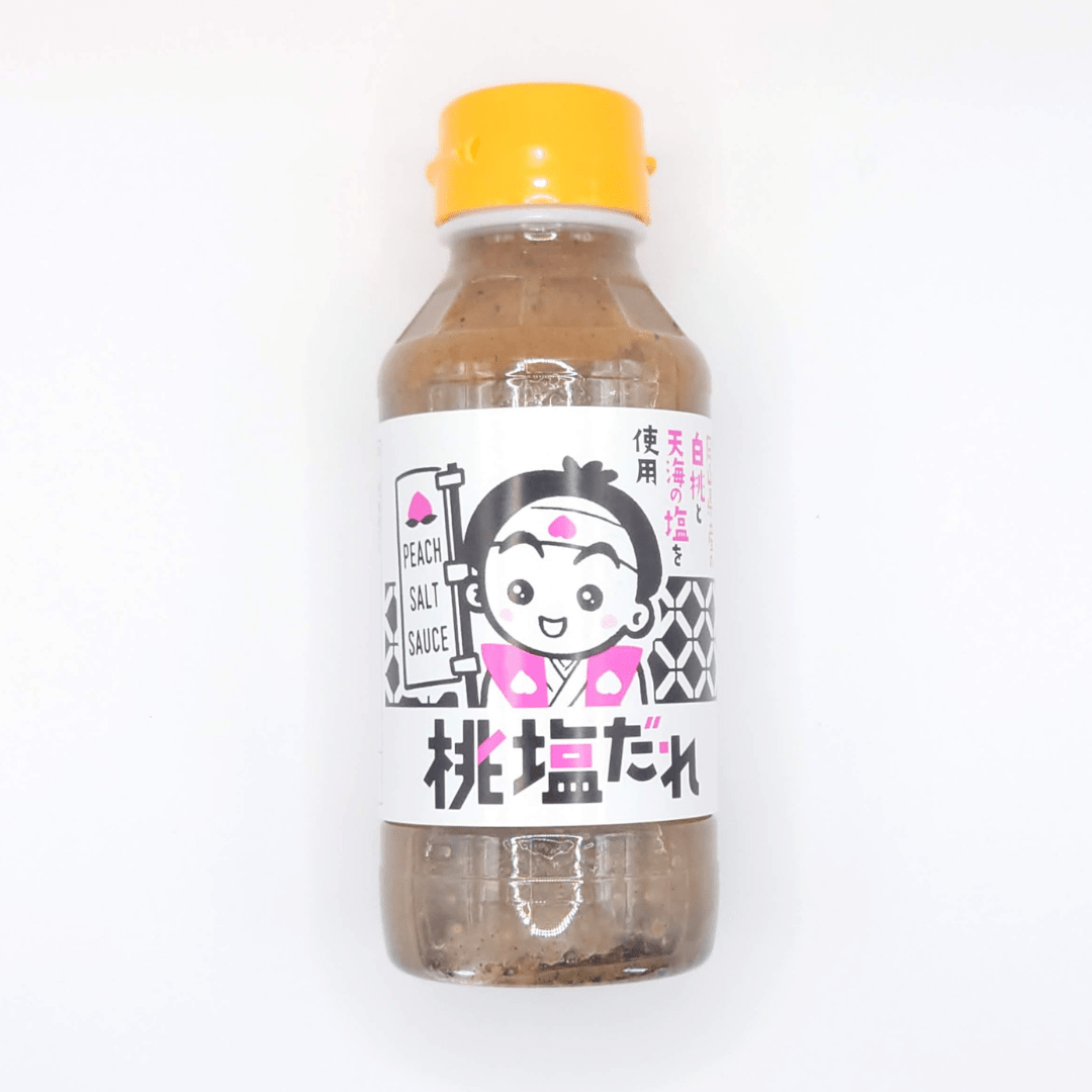 KUROSAKI JAPAN Okayama White Peach Salt Sauce 220g - TFD (Tokyo Fresh Direct)