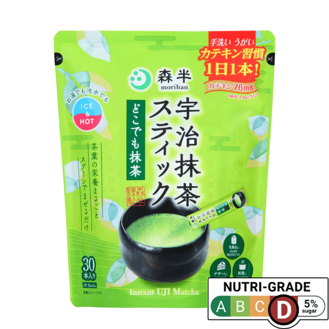 Kyoeiseicha Morihan Instant UJI Matcha Stick(30p) - Tokyo Fresh Direct