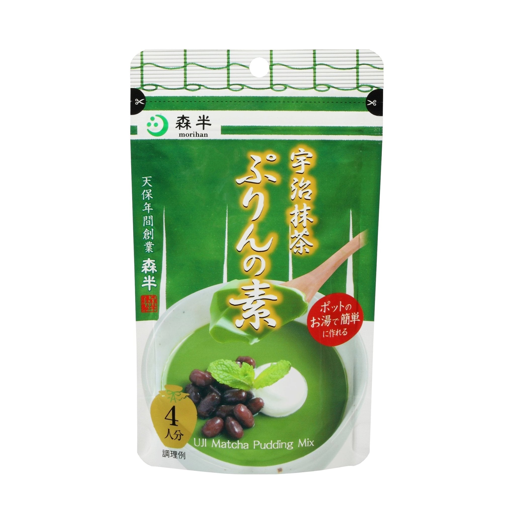 KYOEISEICHA UJI Matcha Pudding Mix 80g - Tokyo Fresh Direct