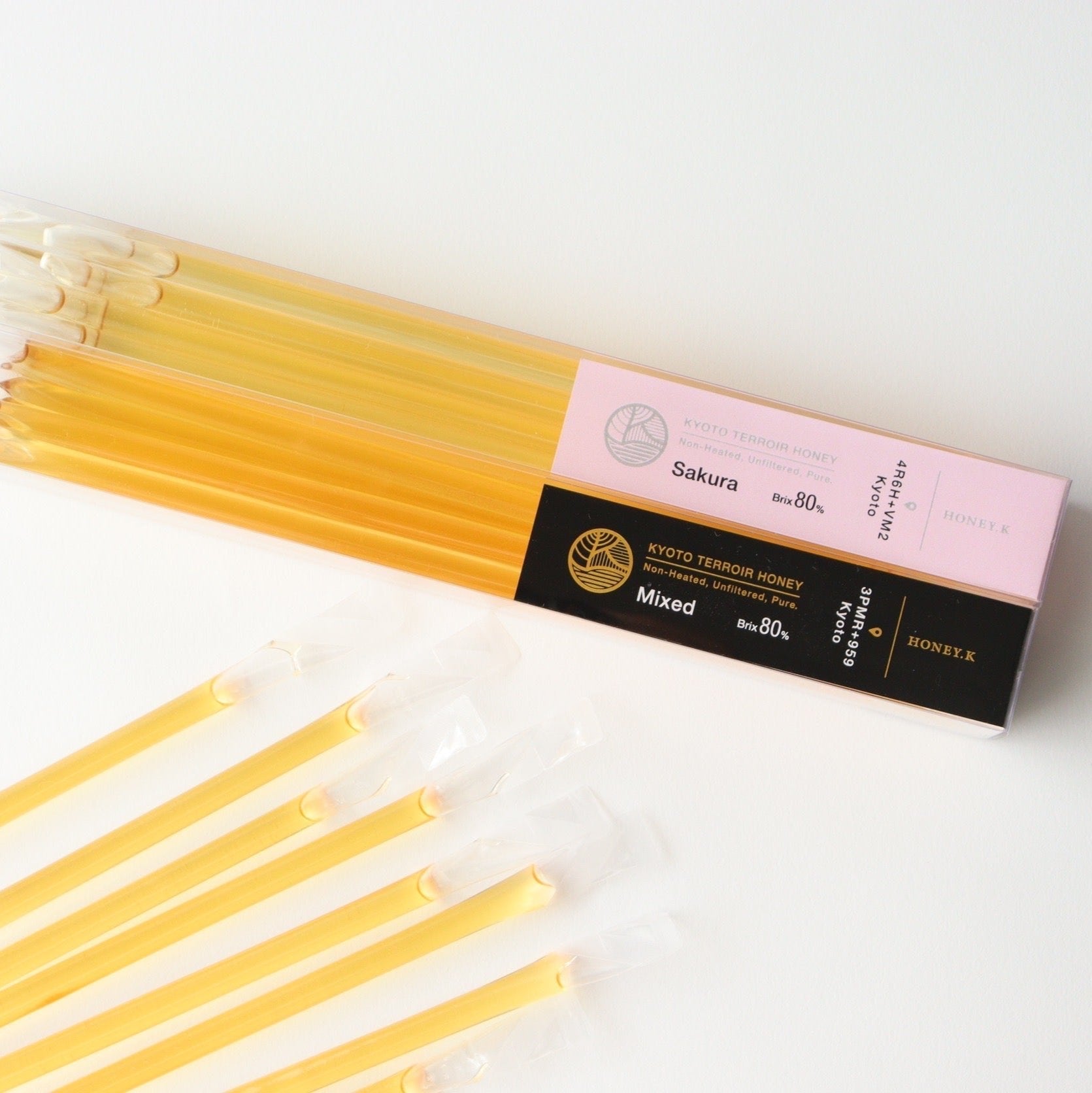 Kyoto Terroir Honey Sakura Stick 10pc - Tokyo Fresh Direct