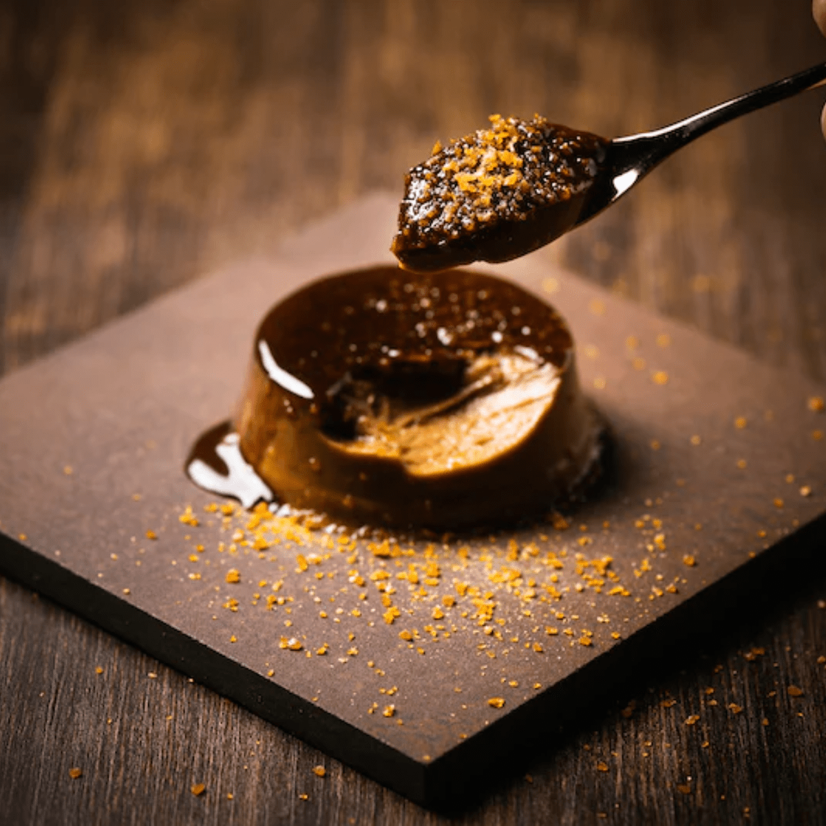 MAEDA Castella Chocolate Brûlée Pudding 1P - Tokyo Fresh Direct