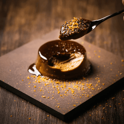MAEDA Castella Chocolate Brûlée Pudding 1P - Tokyo Fresh Direct