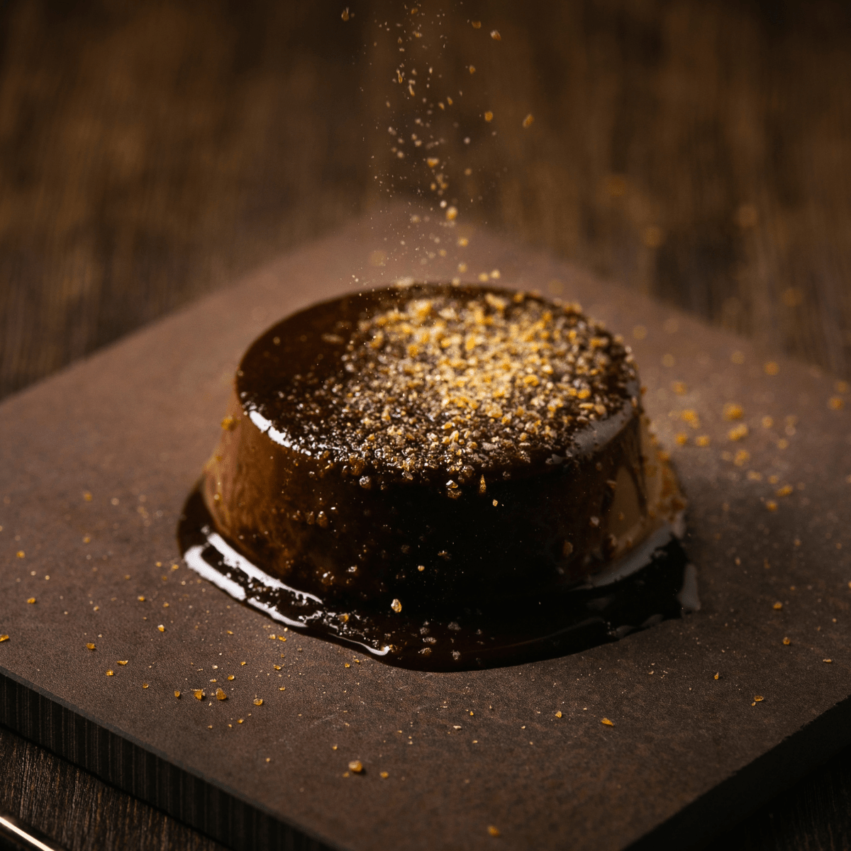 MAEDA Castella Chocolate Brûlée Pudding 1P - Tokyo Fresh Direct