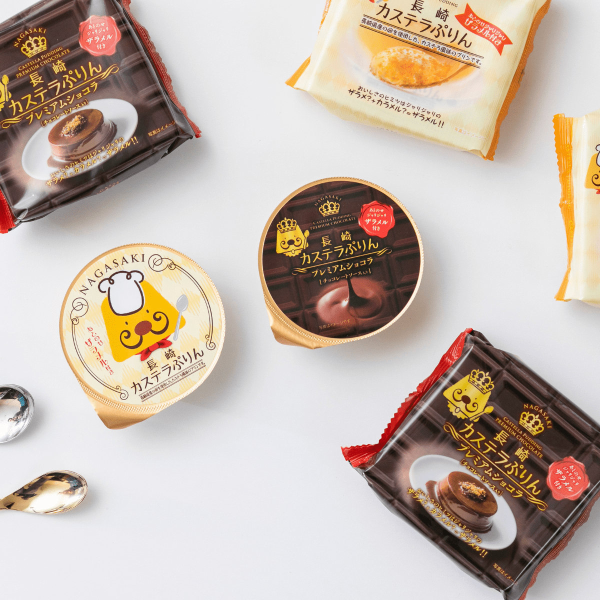 MAEDA Castella Chocolate Brûlée Pudding 1P - Tokyo Fresh Direct