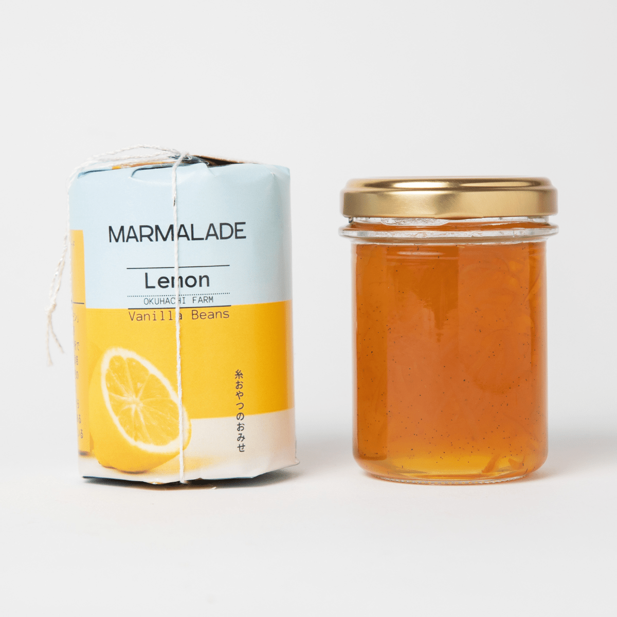 Marmalade w Vanilla Beans & Lemon by Okuhachi Farm ITO OYATSU NO OMISE - Tokyo Fresh Direct