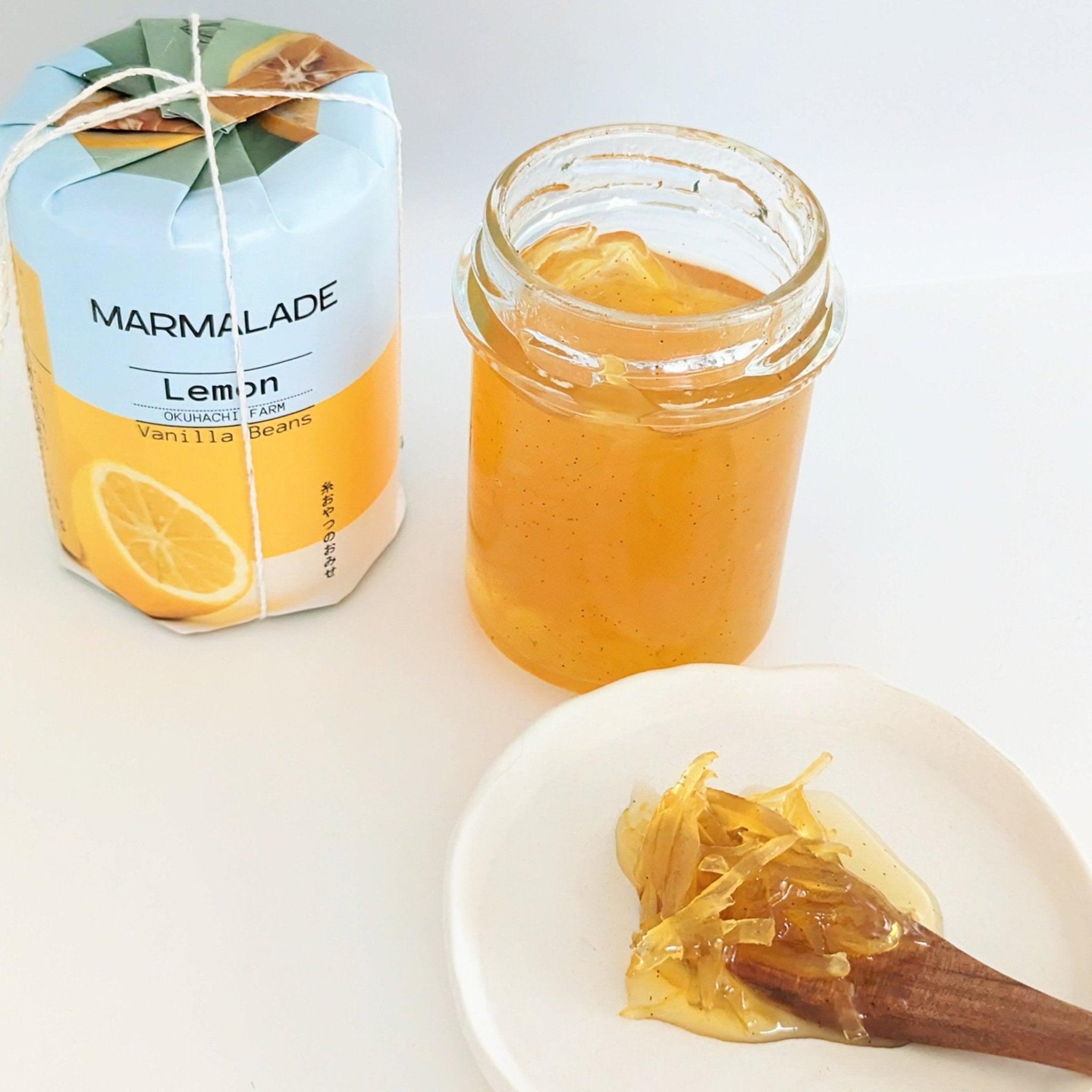 Marmalade w Vanilla Beans & Lemon by Okuhachi Farm ITO OYATSU NO OMISE - Tokyo Fresh Direct