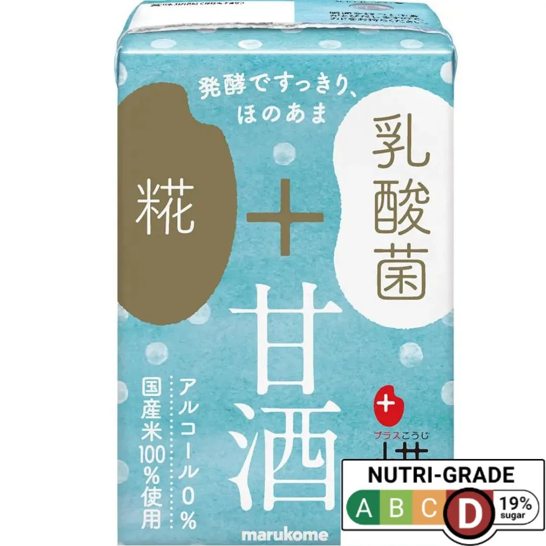 Marukome Plus Koji Amasake Lactic Acid 100ml (Sugar free, ALC.0%) - Tokyo Fresh Direct