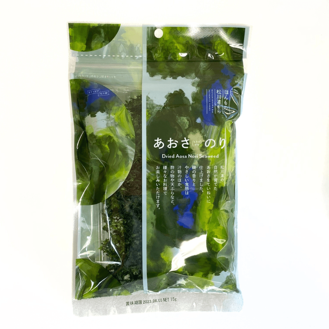 Matsukawaura Dried Aosa Seaweed 15g - TFD (Tokyo Fresh Direct)