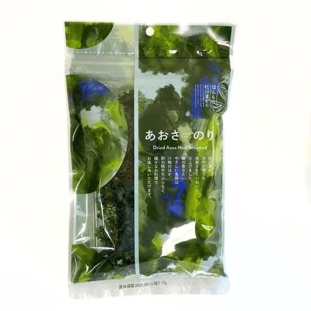 Matsukawaura Dried Aosa Seaweed 15g - TFD (Tokyo Fresh Direct)