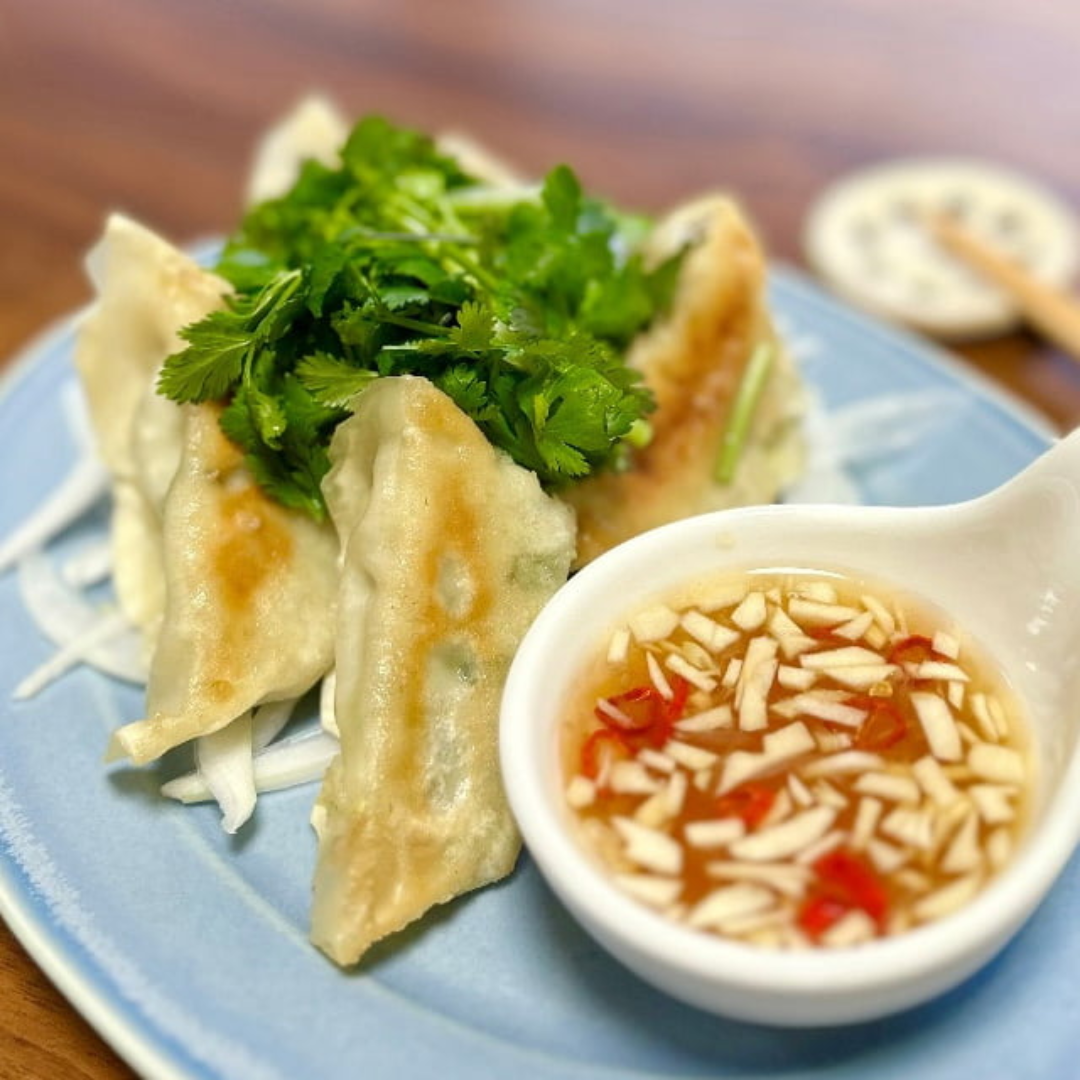 Meat-Free Gyoza Made with Organic Japanese Lotus Root 12P - TFD (Tokyo Fresh Direct)