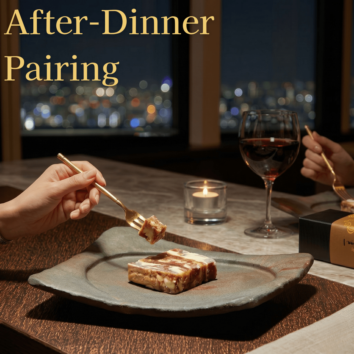 Mille Feuille with Dried Persimmon & Walnut & Fig - TFD (Tokyo Fresh Direct)