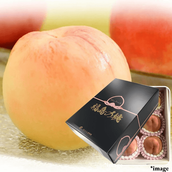 "Miss Peach -Madoka- (Giftbox/2L-size/Top Grade)", Fukushima’s Top-Brand Peach, Selected for High Brix and Exceptional Appearance, Approx.2kg(5-6pcs) | Delivery: 7th~8th Aug - TFD (Tokyo Fresh Direct)