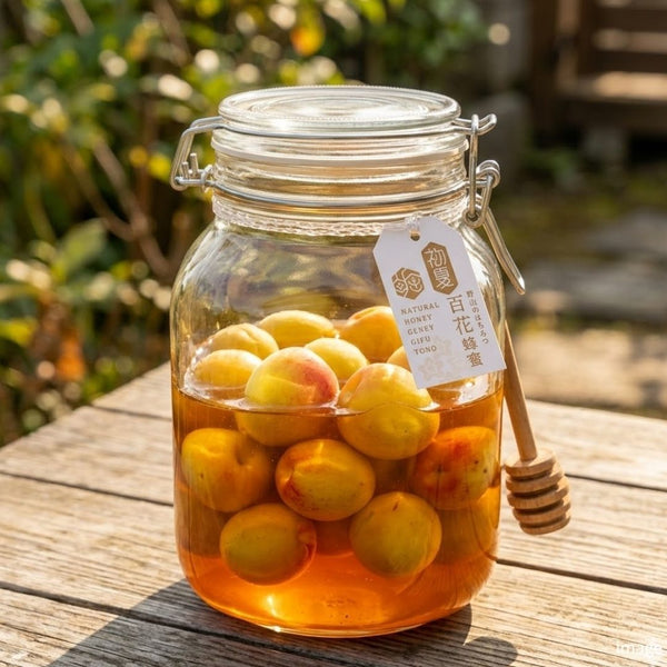 Nanko Ume Honey Set – Make Your Own Sweet Japanese Plums | Approx. 500g of Ume | Delivery: 3rd~13th July - TFD (Tokyo Fresh Direct)