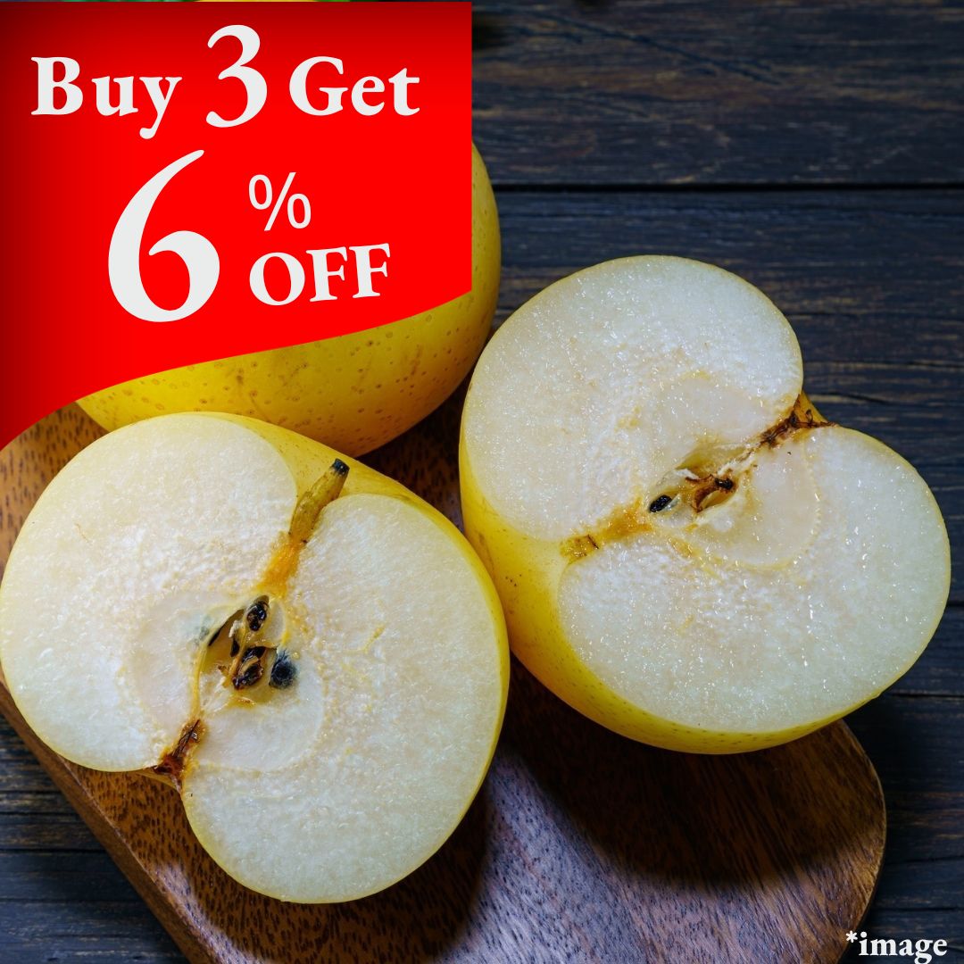 "Nansui (High Grade)", Japan’s Top - Class Sweet Pear, (2pcs/600g+) | Delivery: 7th - 8th Nov - Tokyo Fresh Direct