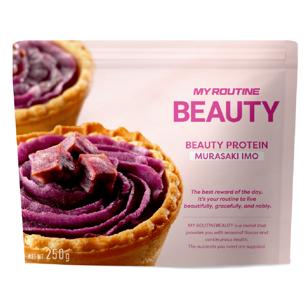 Oishi Kasei MYROUTINE BEAUTY Purple sweet potato flavor - Tokyo Fresh Direct