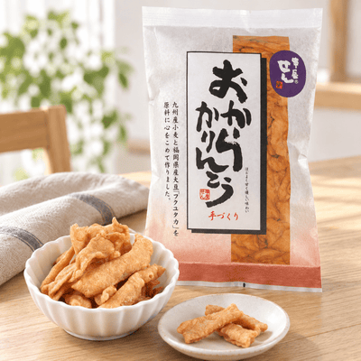 Okara Karinto Soy Pulp Snack Original 110g