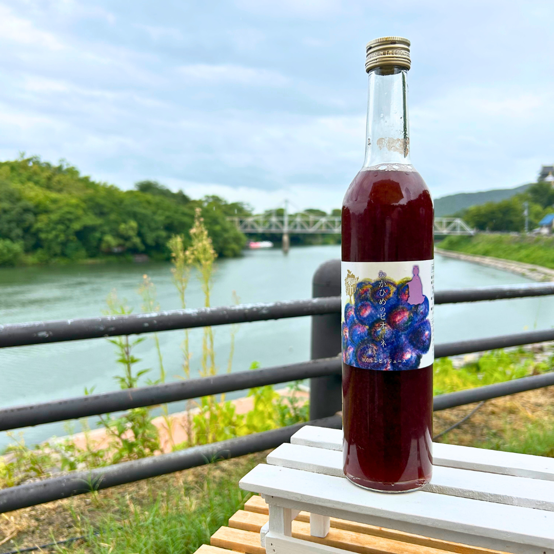Okayama Fruit Story 100% Pione Grape Juice 500ml - TFD (Tokyo Fresh Direct)