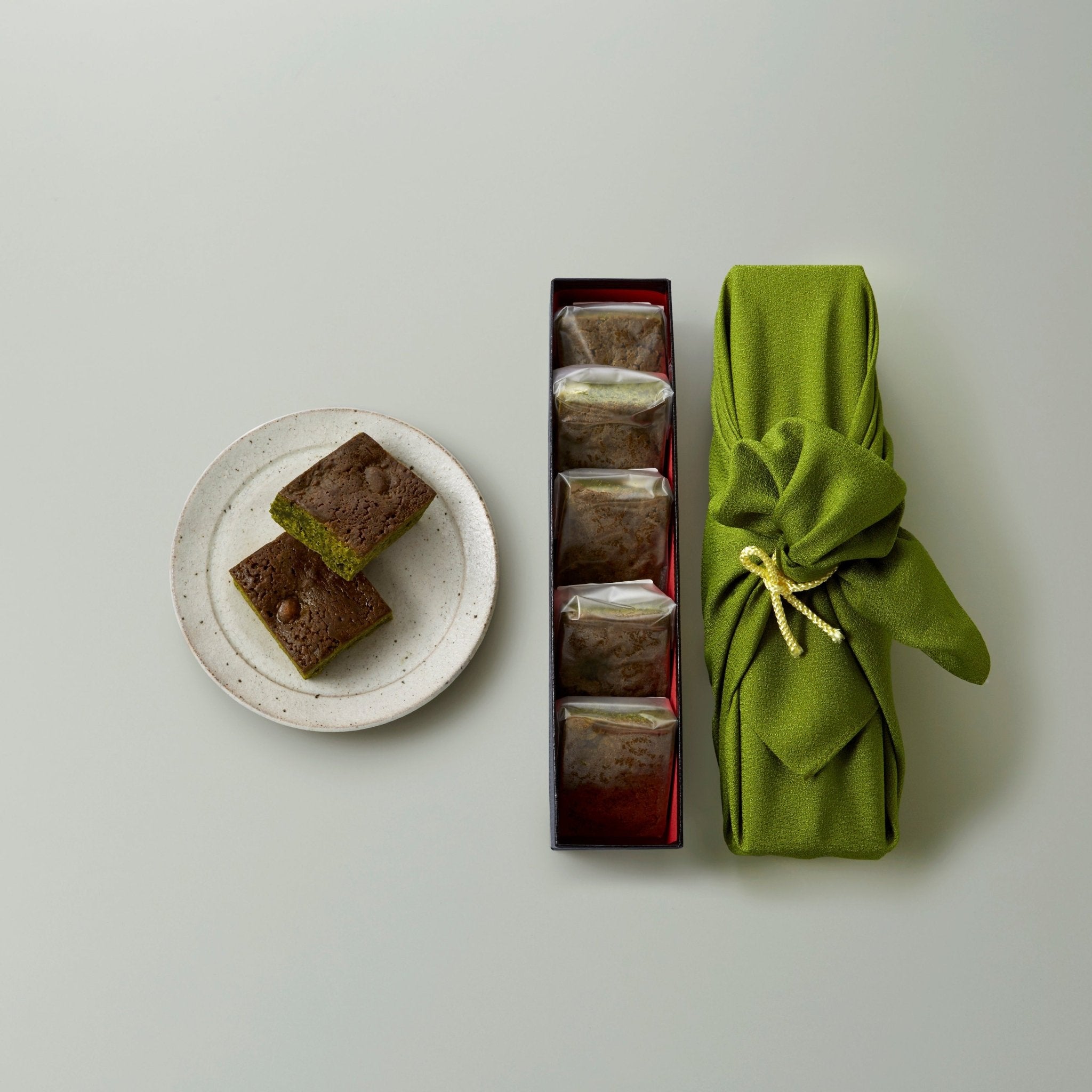 Okoicha Rich Matcha Brownie ICHIZENYA - Tokyo Fresh Direct