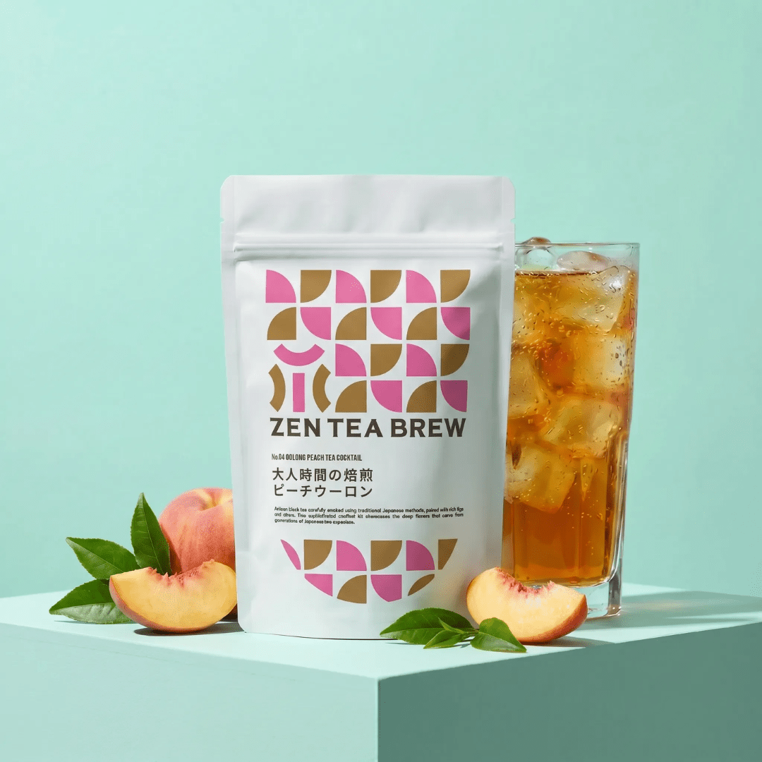 Peach Oolong Tea Cocktail - TFD (Tokyo Fresh Direct)