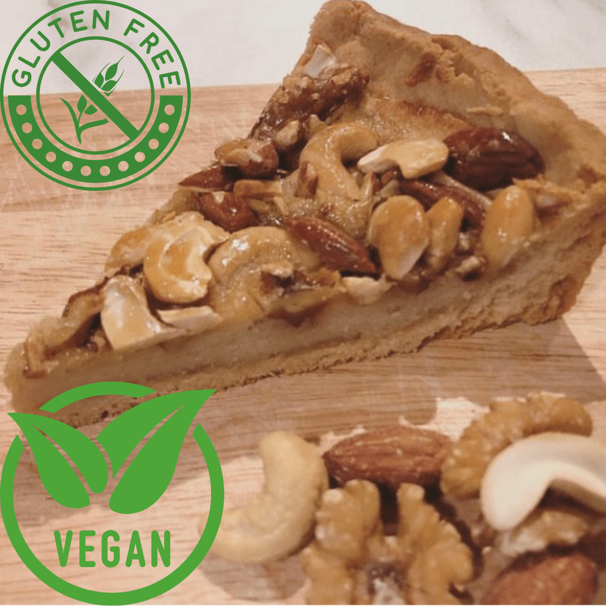 PRESENT Crunchy Nuts Tart - Tokyo Fresh Direct