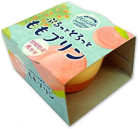 Puru Toro Peach Pudding 1P - Tokyo Fresh Direct