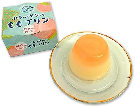 Puru Toro Peach Pudding 1P - Tokyo Fresh Direct