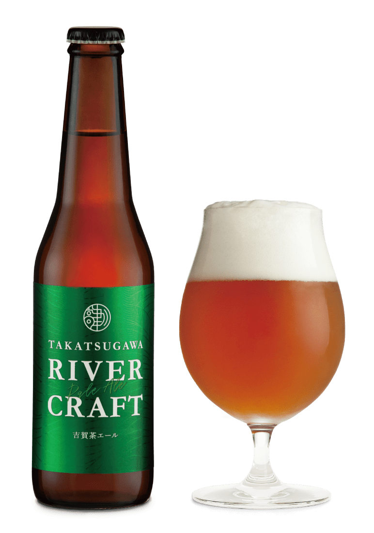 RIVER CRAFT Yoshika Geren Tea Pale Ale 330ml Alc.5% JFC - Tokyo Fresh Direct