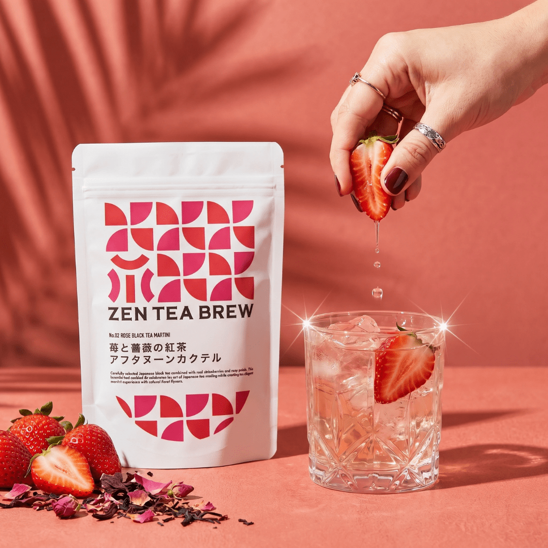 Rose Black Tea Martini - TFD (Tokyo Fresh Direct)