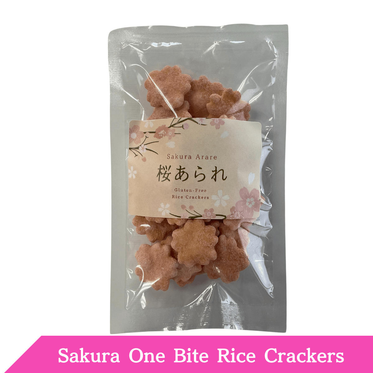 Sakura One Bite Rice Crackers - Tokyo Fresh Direct