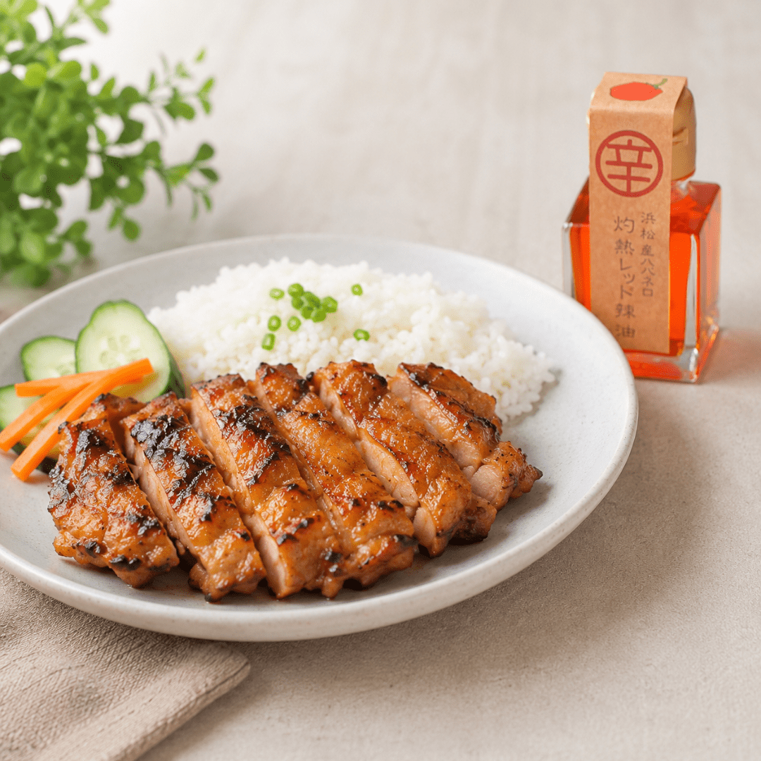 Scorching Red Habanero Chili Oil 45g - TFD (Tokyo Fresh Direct)