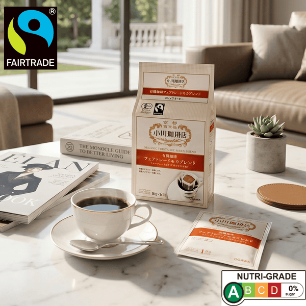 SHOP Organic Coffee Fairtrade Mocha Blend Drip 6 cups