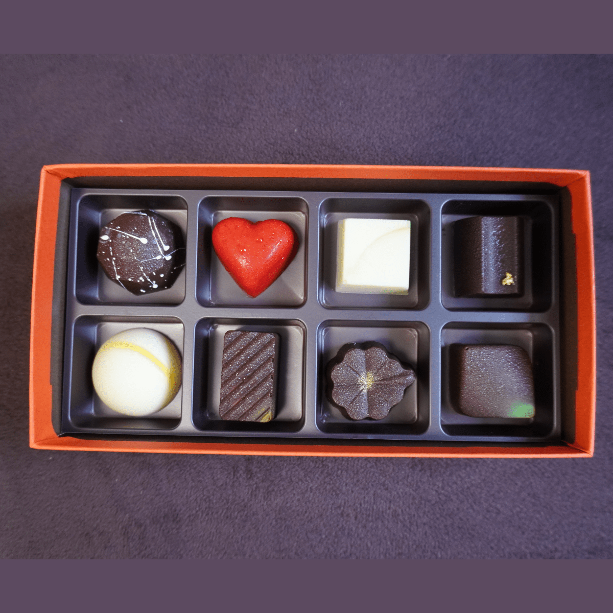 SHUKA MIYABI Premium Chocolate 8pc - Tokyo Fresh Direct