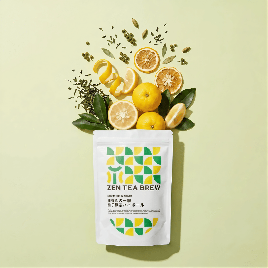 Spicy Yuzu Green Tea Margarita - TFD (Tokyo Fresh Direct)