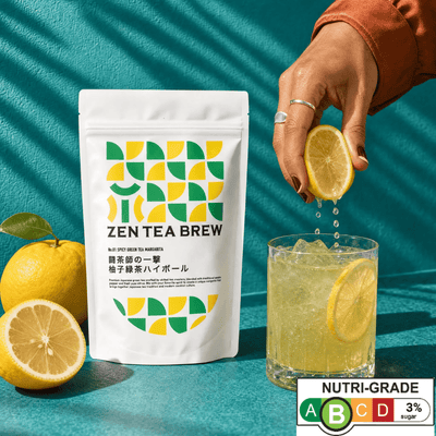 Spicy Yuzu Green Tea Margarita
