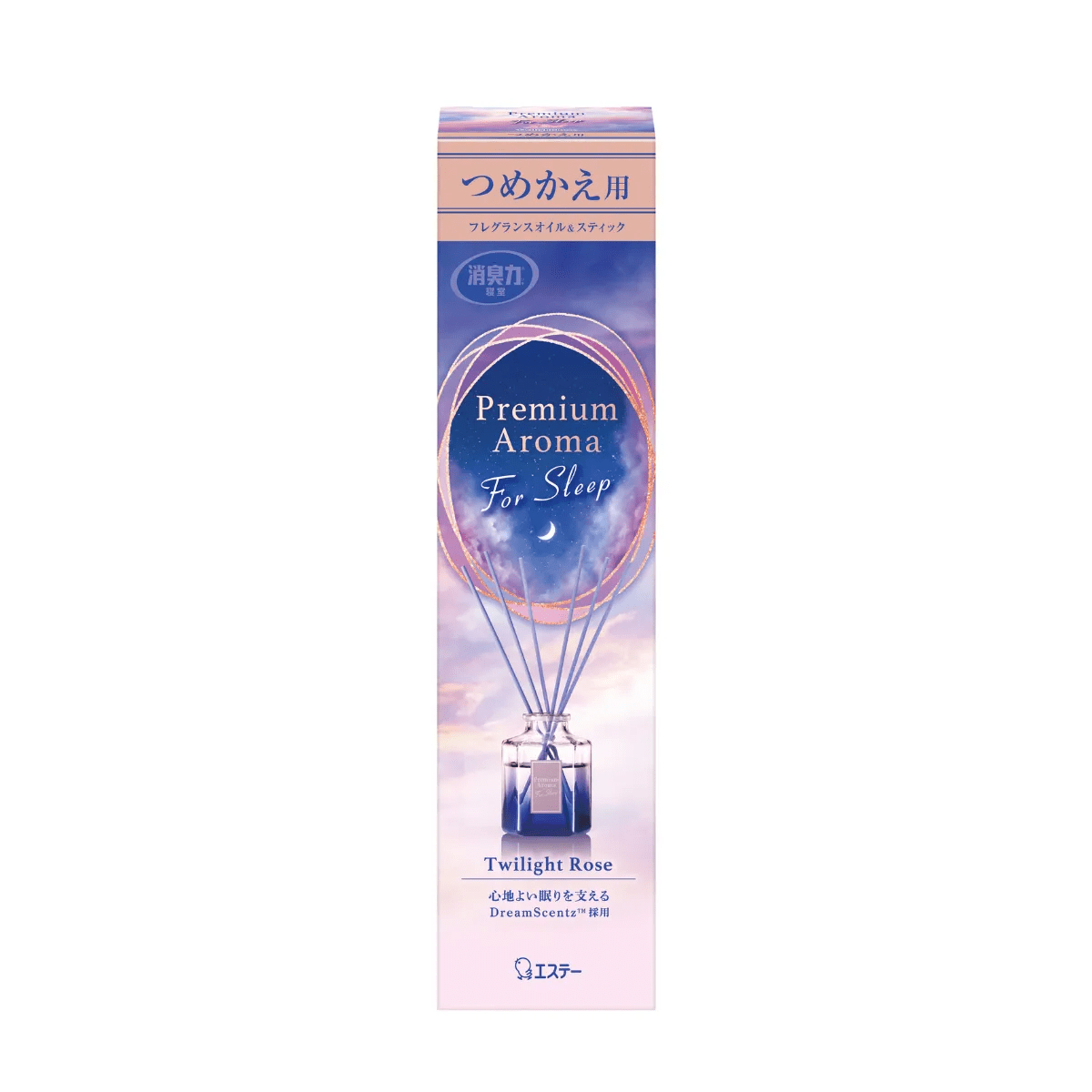 S.T. SHOSHURIKI PREMIUM AROMA FOR SLEEP STICK REFILL TWILIGHT ROSE - Tokyo Fresh Direct