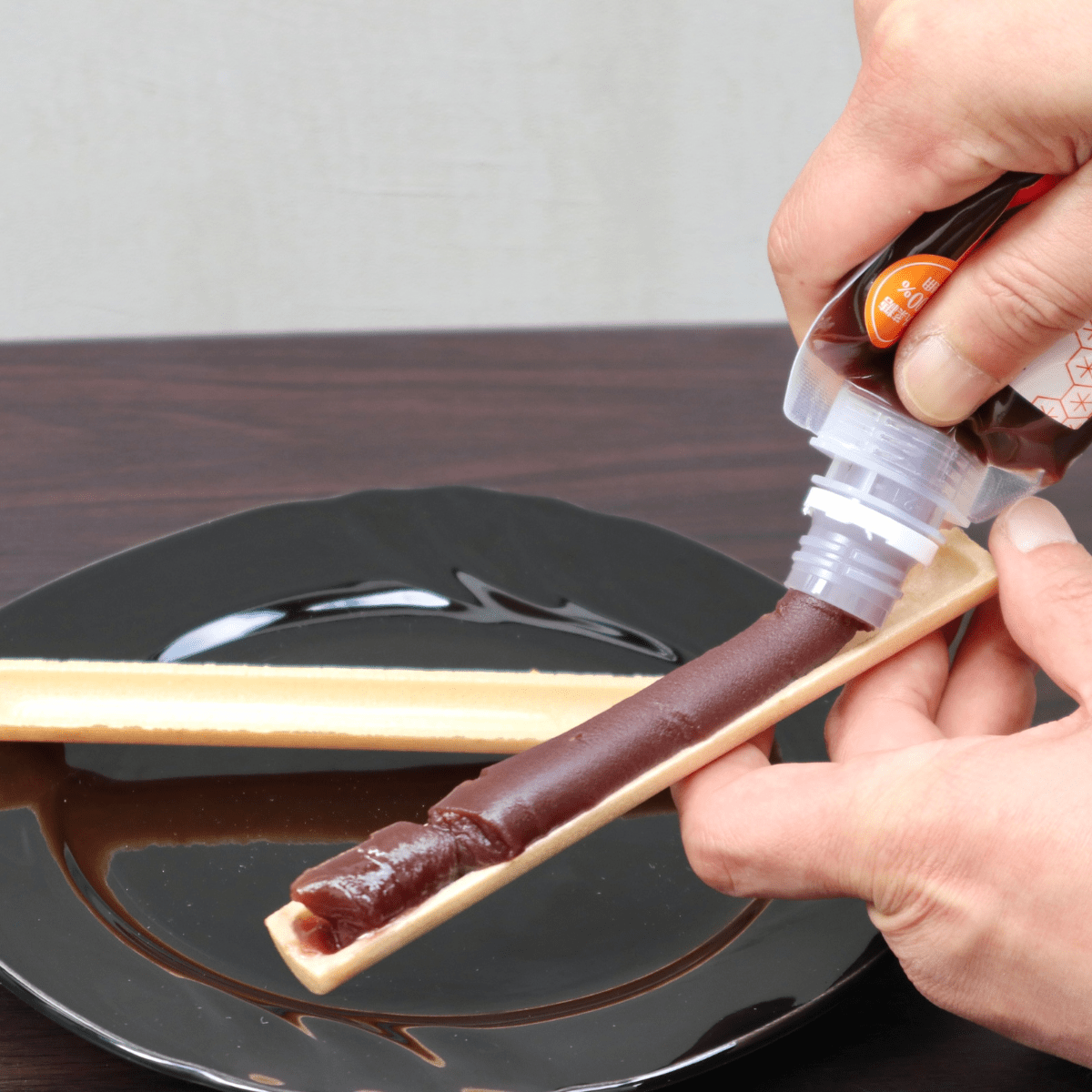 Stick Monaka Wafer Smooth Red Bean Paste - Tokyo Fresh Direct