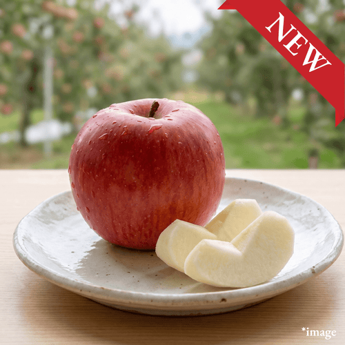 "Sun Tsugaru (M-size/High Grade)", Sun-Grown Early-Season Apple, Approx.600g+(2pcs), [Nagano Fair 2026] | Delivery: 18th~19th Sep - TFD (Tokyo Fresh Direct)