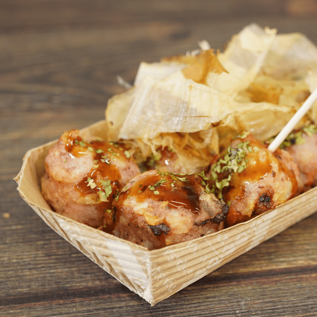 Takoage Kun Takoyaki Style Octopus & Surimi Balls 500g - TFD (Tokyo Fresh Direct)