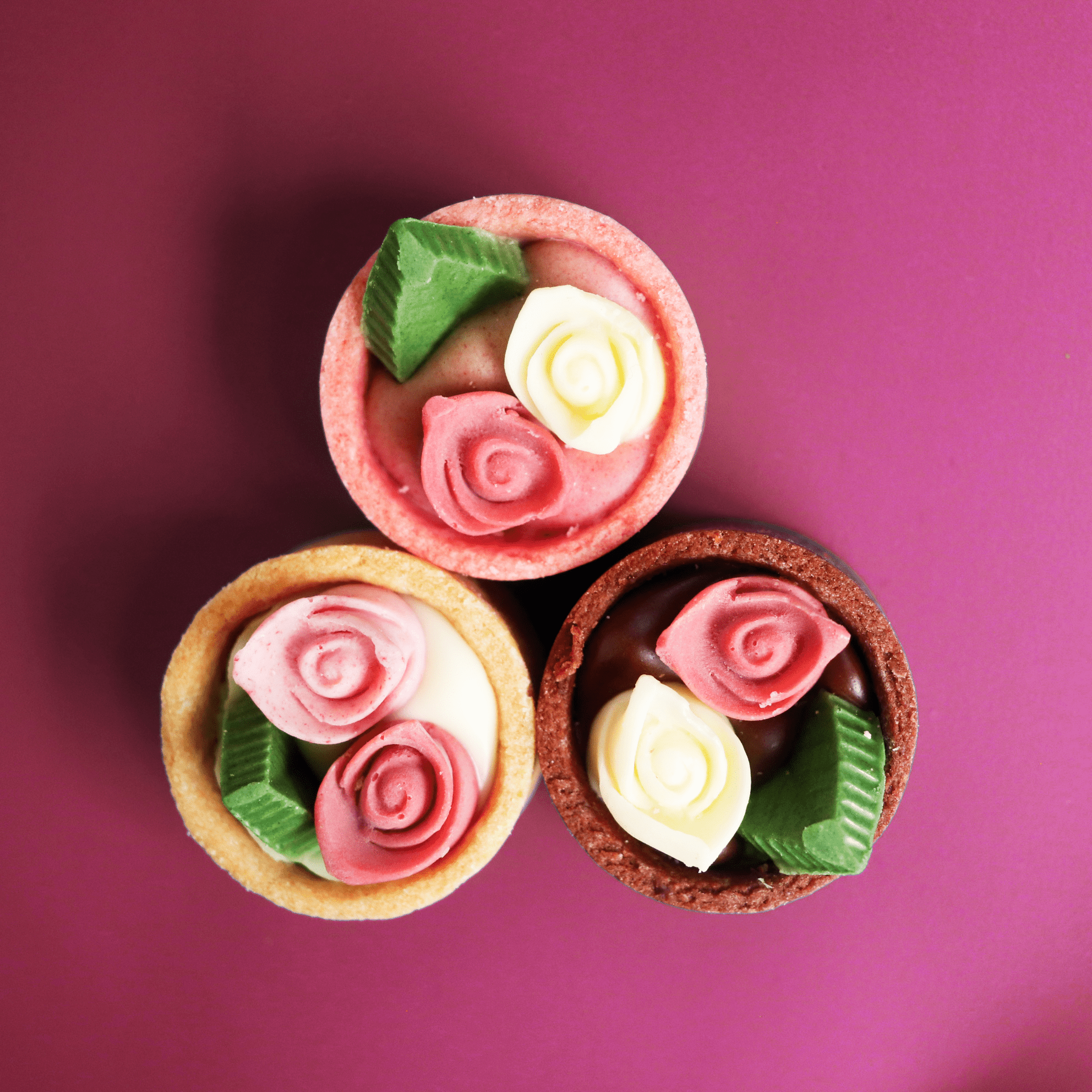 Tokyo Tart Flowery 6pc - Tokyo Fresh Direct